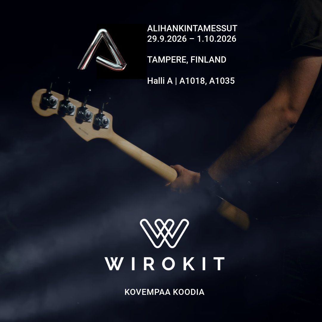Wirokit Alihankintamessuilla Tampereella